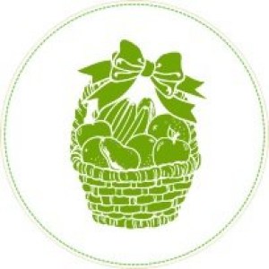 Подарочная корзина с фруктами Городец